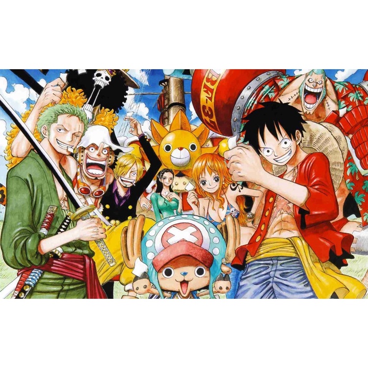 Gaya yang sama seperti Wang Yibo hip hop kalung keren one piece Luffy liontin selebriti Internet lio