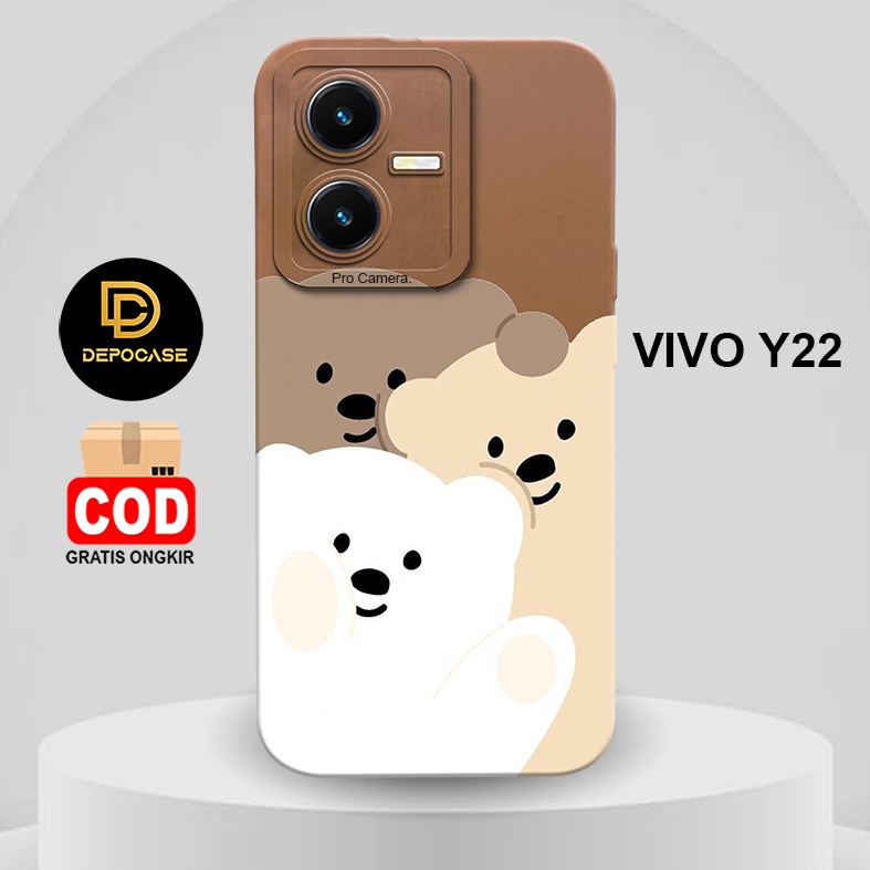 Soft Case Vivo Y22 - Case Vivo Y22 - Kesing Hp Vivo Y22 - Case Hp Vivo Y22 - Casing Vivo Y22 - Softc