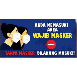 Spanduk Corona / Spanduk Covid-19 / Spanduk Covid / Spanduk Murah / 1 Hari Jadi / Spanduk Banner