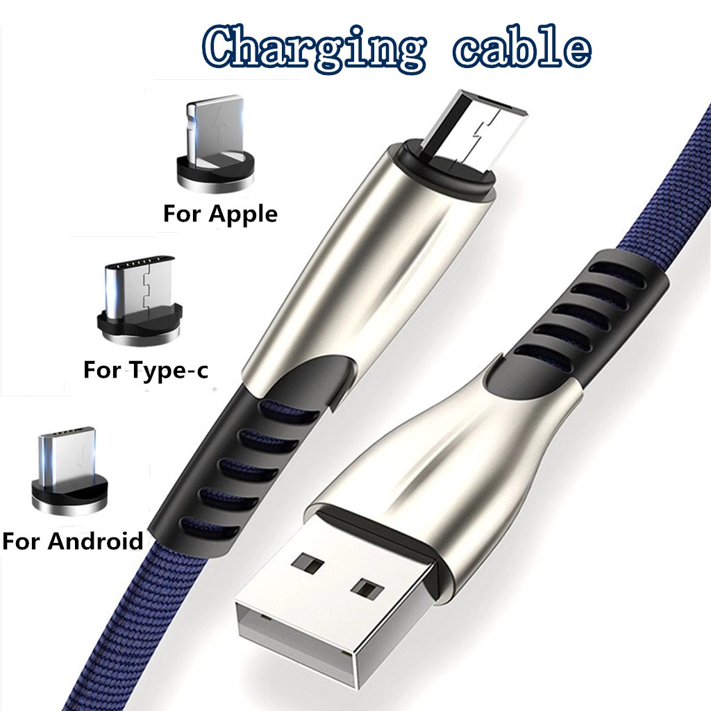 Iphone Type-C Android Charging Cable Fast Zinc Alloy Data Cable