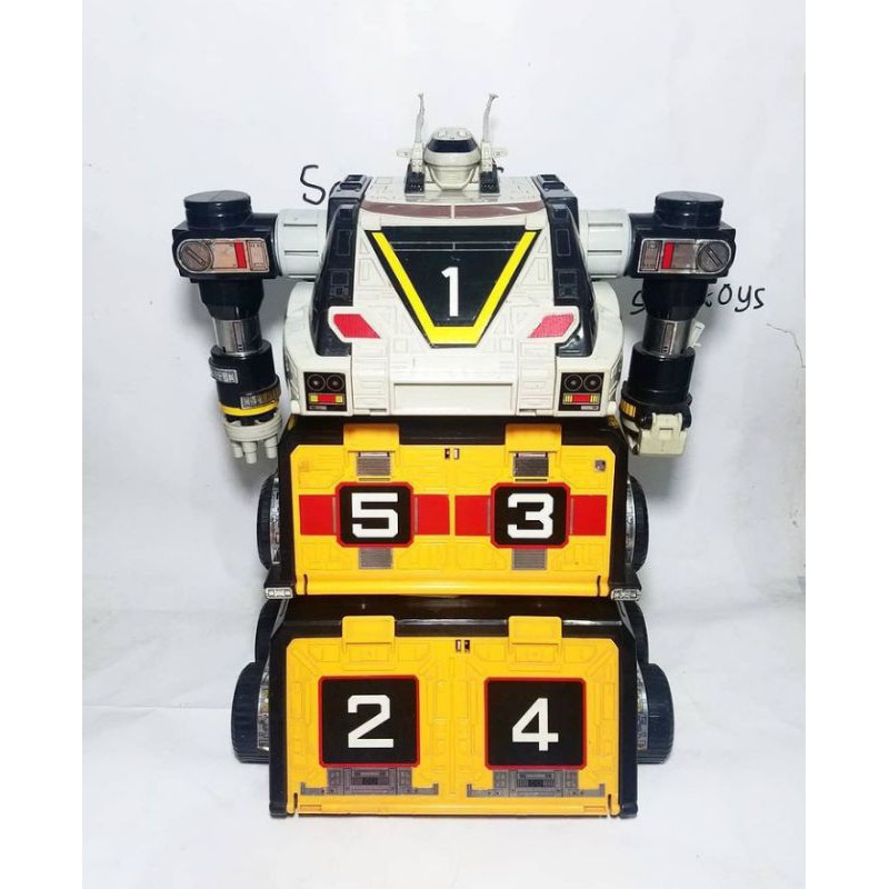 Power Rangers turbo artillatron megazord - Sentai Carranger DX Victrailer