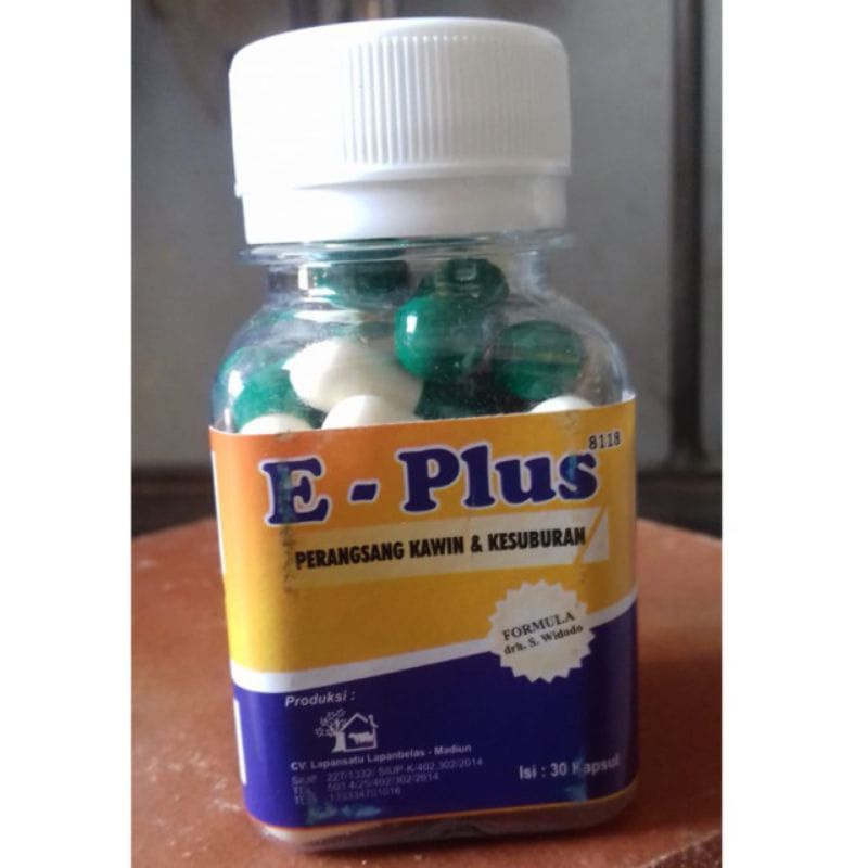 E-PLUS Obat Kesuburan & Perangsang Kawin Sapi Kambing Domba