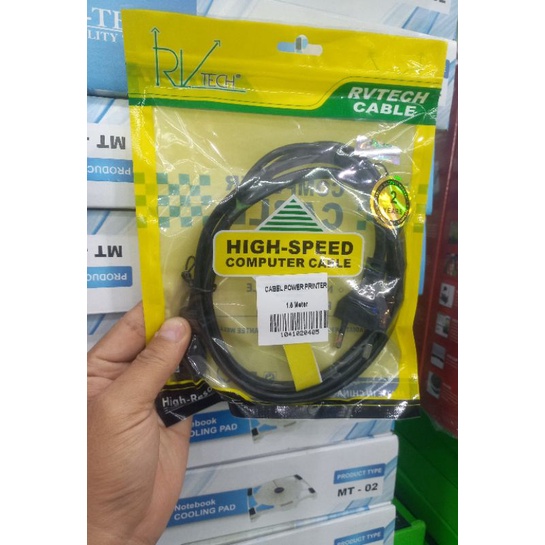 kabel power printer Profftech kabel 1,5m kabel power listrik