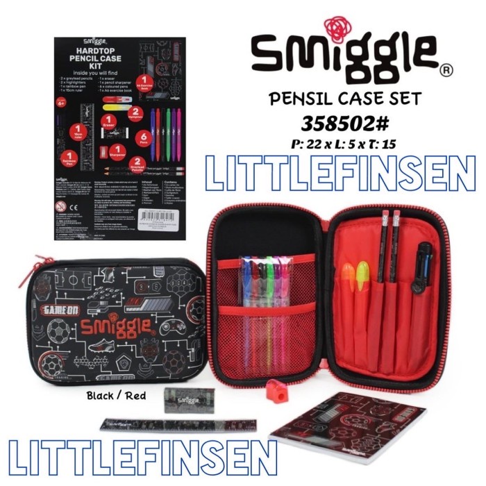 

Terbatas Pencil Case Smiggle Set/Smiggle Gift Pack/Smiggle Hits Stationary/ Berkualitas