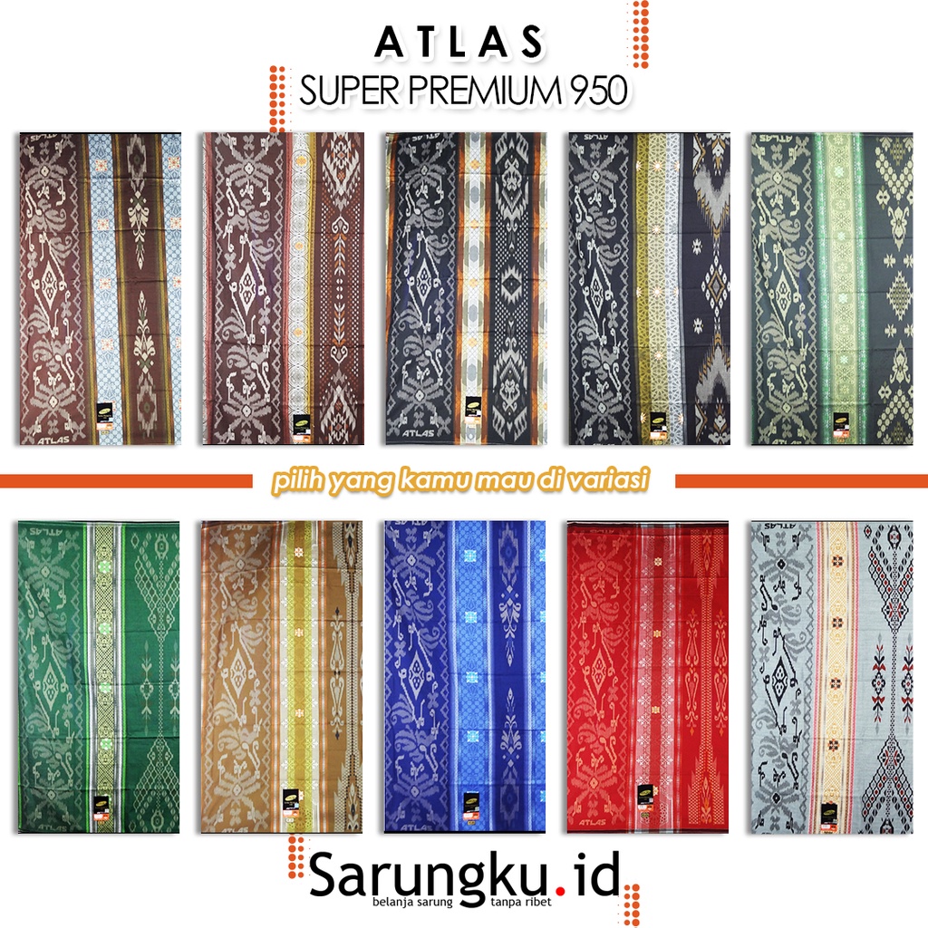 SARUNG ATLAS SUPER PREMIUM 950