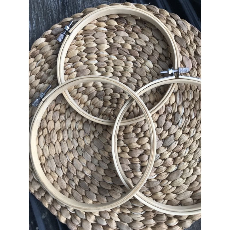 Pembidang / hoop menyulam 15 cm