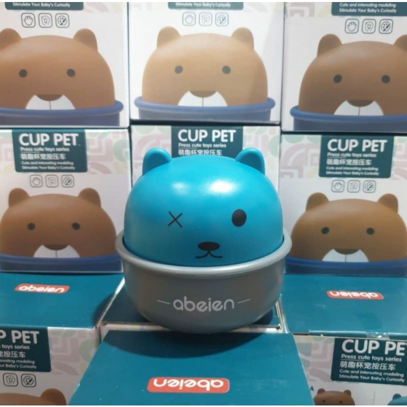 Mainan Cup Pet Press and Go