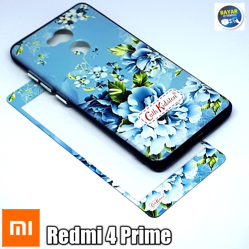 Casing Xiaomi Redmi 4 Prime Case 360 CK + Tempered Glass