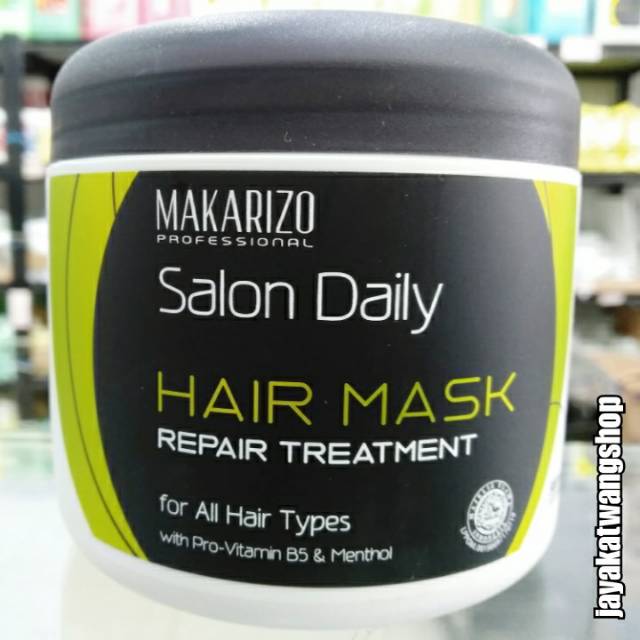 MAKARIZO Hair Mask Pot 500ML Masker Rambut