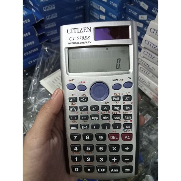 

☑️COD kalkulator citizen CT-570ES