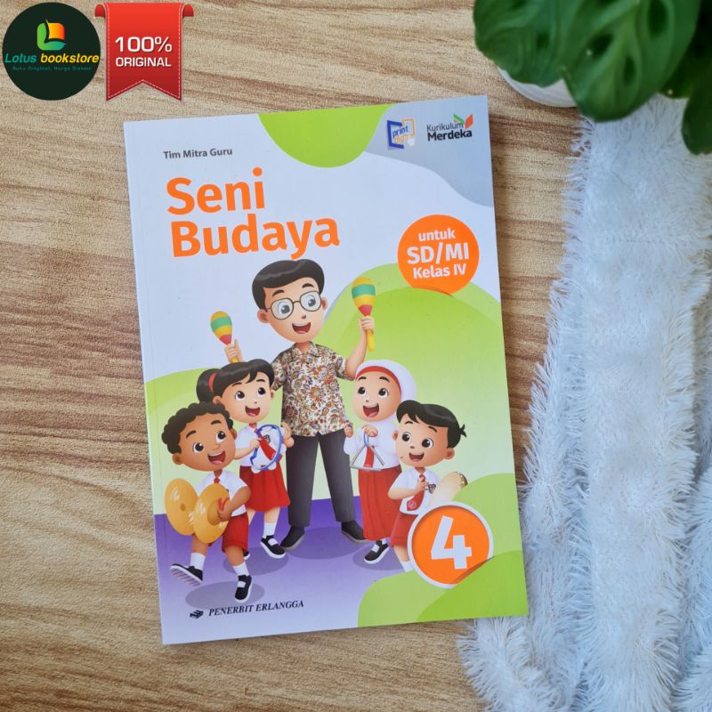 Jual Seni Budaya Sd Kelas Kurikulum Merdeka Buku Erlangga