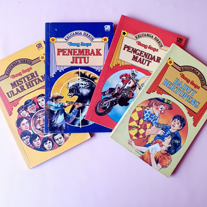 novel Bung smas keluarga sirkus