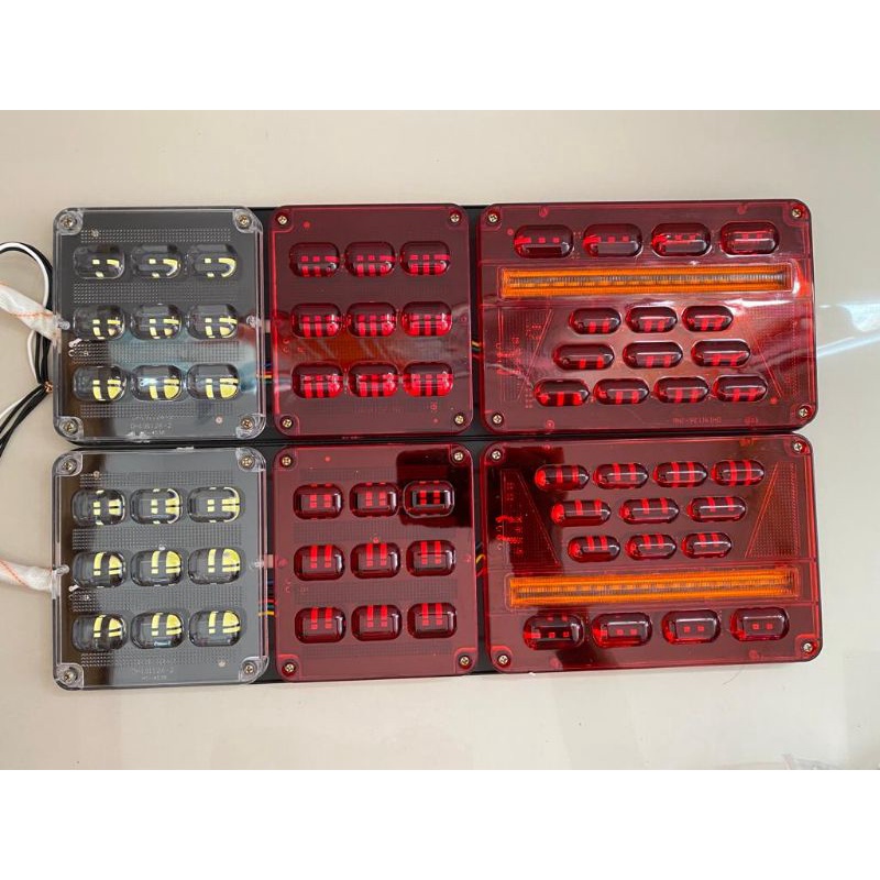 lampu stop lamp truk 24 volt model 6D