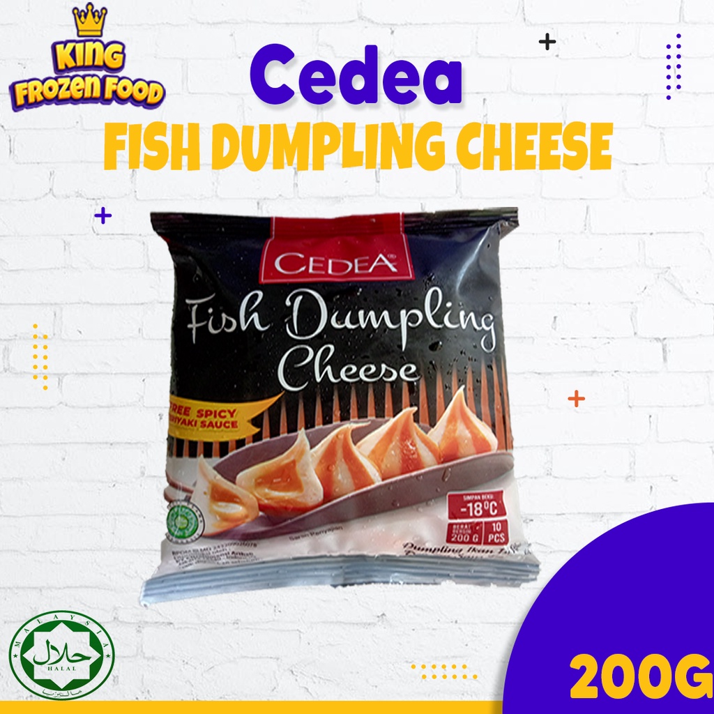 Cedea Fish Dumpling Cheese 200G