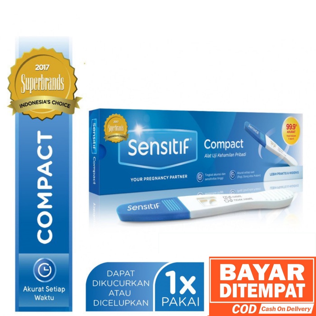 Test pack Tespek Tespek Tespack SENSITIF COMPACT Tespek hamil Tes hamil akurat