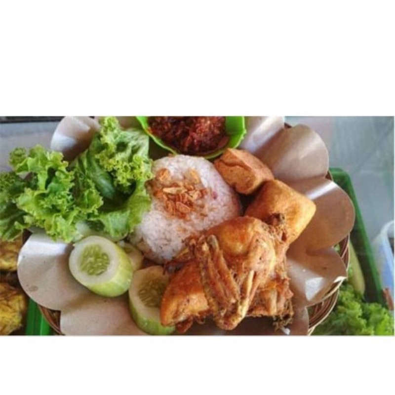 

paket ayam goreng tahu tempe
