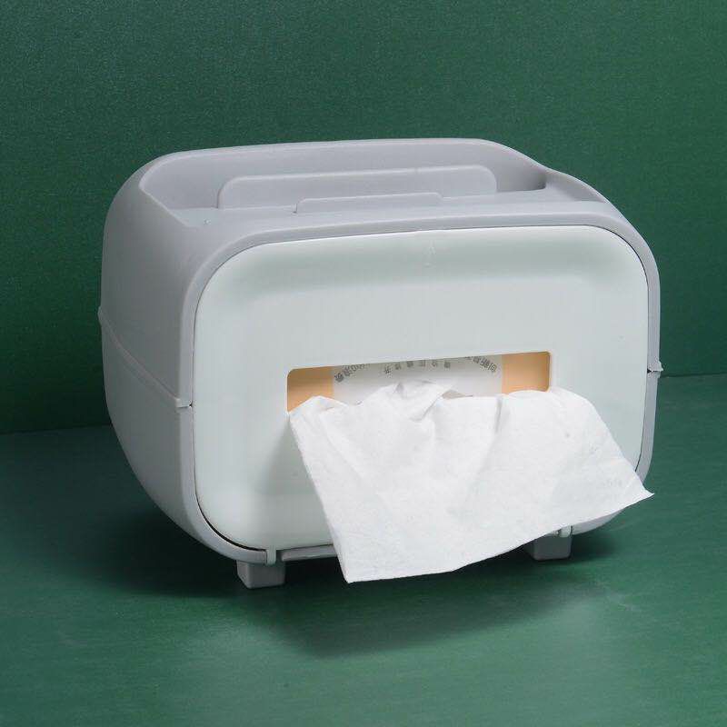 Tabletop tissue boxes multifungsi dengan tutup magnet /Kotak tissue multifungsi