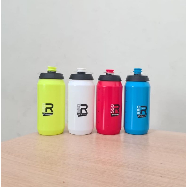 Botol Minum Sepeda Polisport Yellow blue red white Black cap 550 Ml Bpa Free Bottle R550 Screw Cap sepeda mtb seli roadbike lipat road bike minion gravel