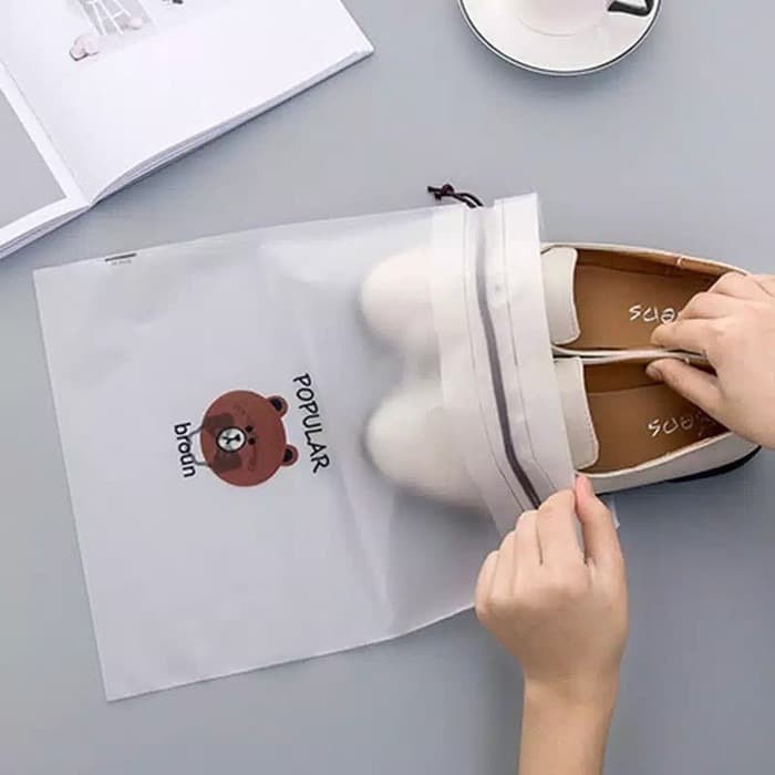 Tas Pouch Organizer Waterproof untuk Travel / Cosmetics / Makeup