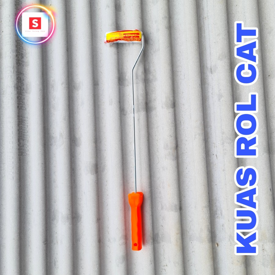 Roll Cat Kecil Tembok / Cat Minyak Gagang Panjang