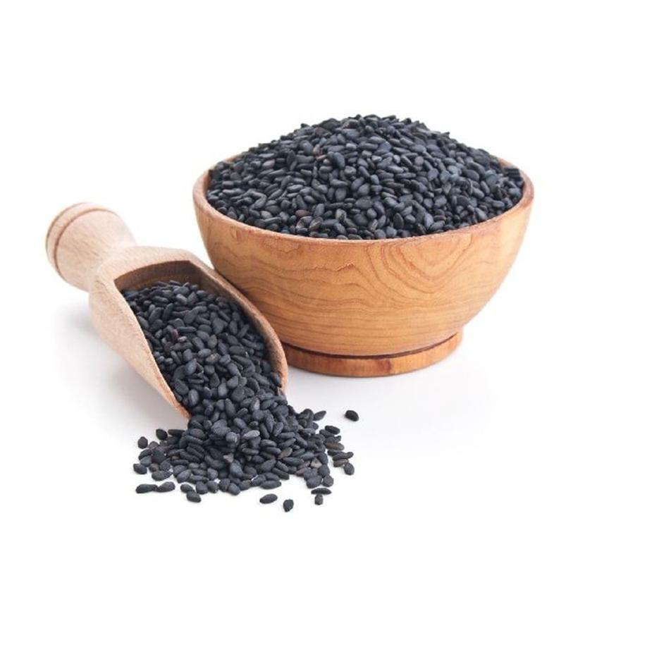 

56 WIJEN HITAM BLACK SESAME 1KG BIJI WIJEN HITAM 1 KG 1 KILOGRAM s77>