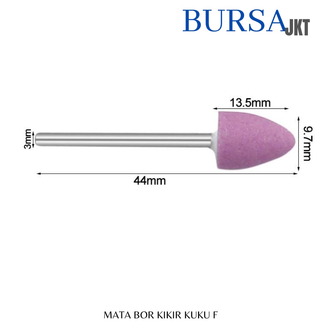 MATA BOR KIKIR KUKU ELEKTRIK MANICURE NAIL ART CUTTER POLISHING BUFFER FILES DRILL BIT ACCESSORIES