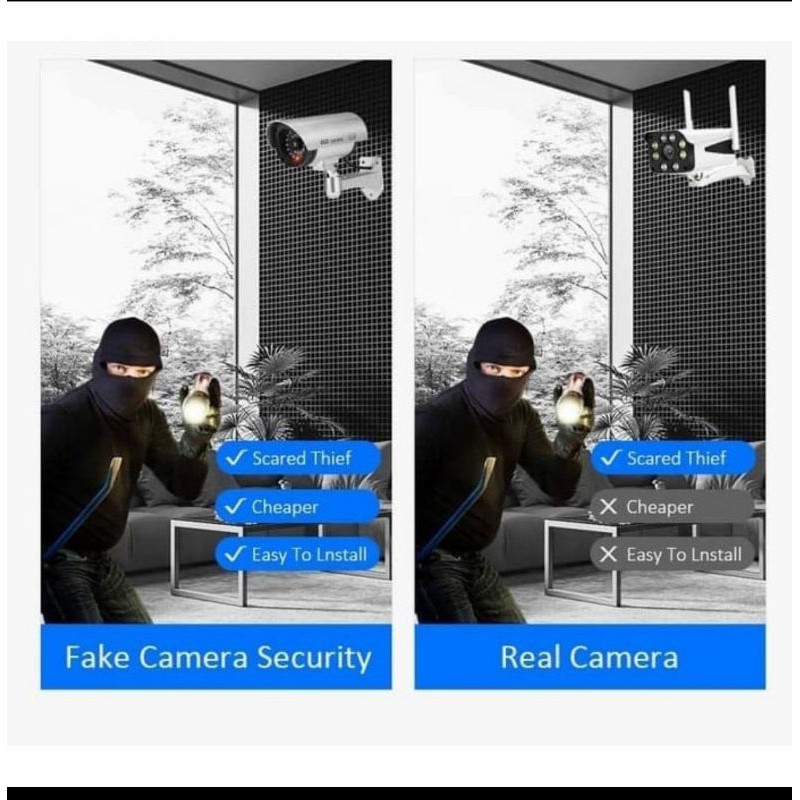 KAMERA CCTV SIMULASI DUMMY OUTDOOR FAKE INFRARED