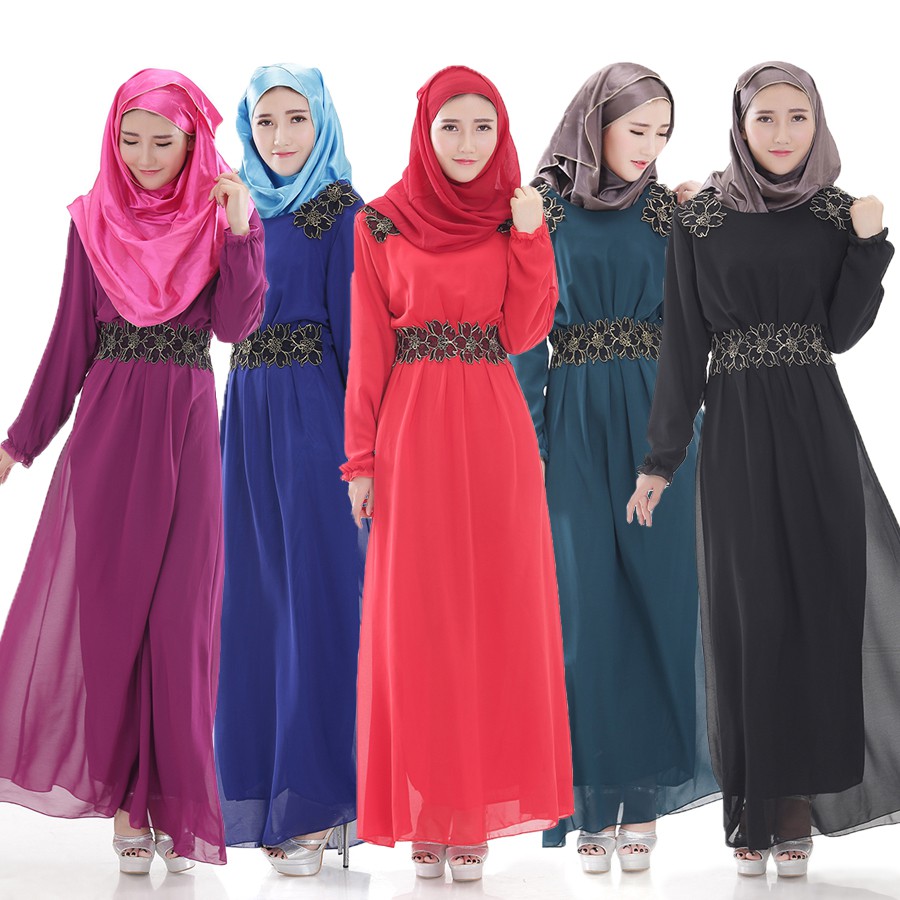 Baju Muslim Gamis Pesta Branded