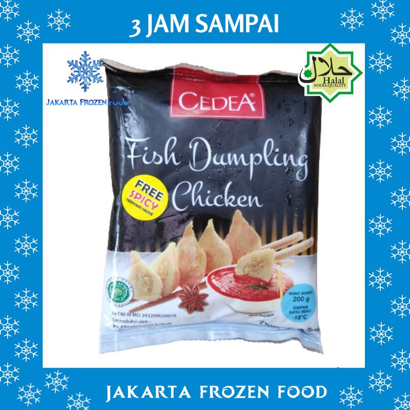 

CEDEA Fish Dumpling Chicken 200gr