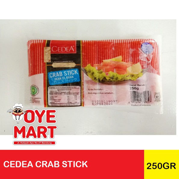 CEDEA CRAB STICK 250GR