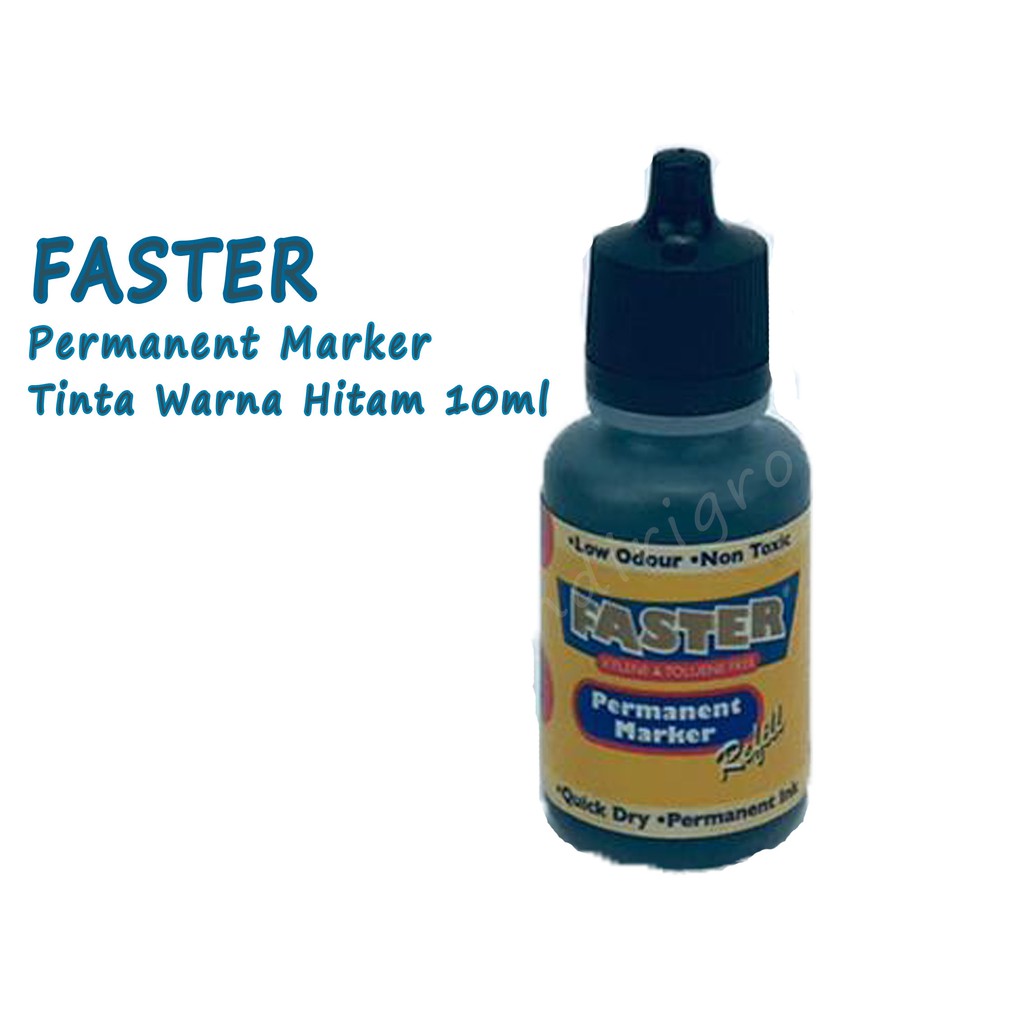 Tinta * Refill * Faster P70 * Hitam Permanent