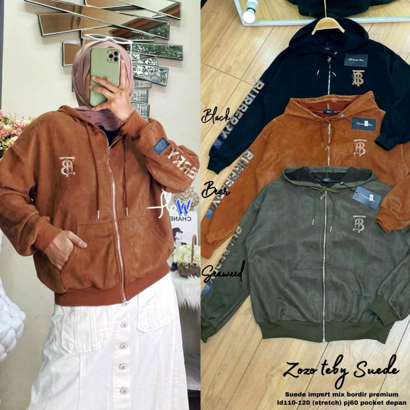ELMIRA Zozo Teby Suede Jaket