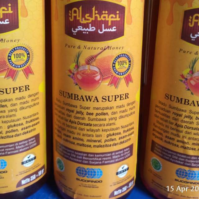 

Madu Sumbawa Super AL-SHAFI