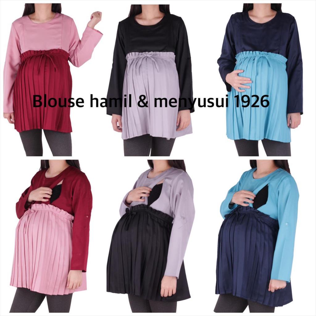 Baju Hamil Kerja Formal Muslim Menyusui 1926