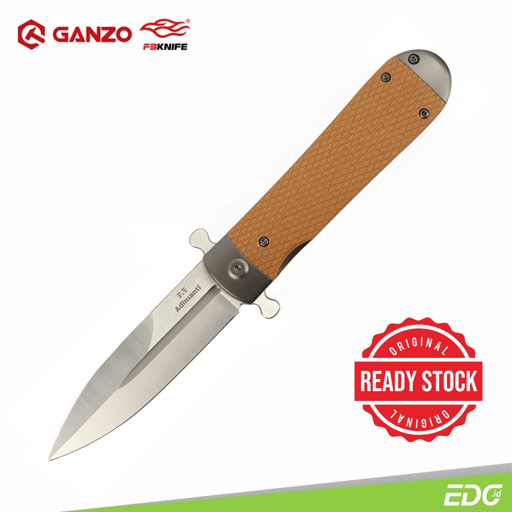 Ganzo Adimanti SAMSON-BR D2 Steel G10 Brown Survival Camping Tools
