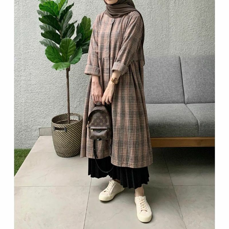 DENIA SQ GREY/ MAHARA ID/ TUNIK