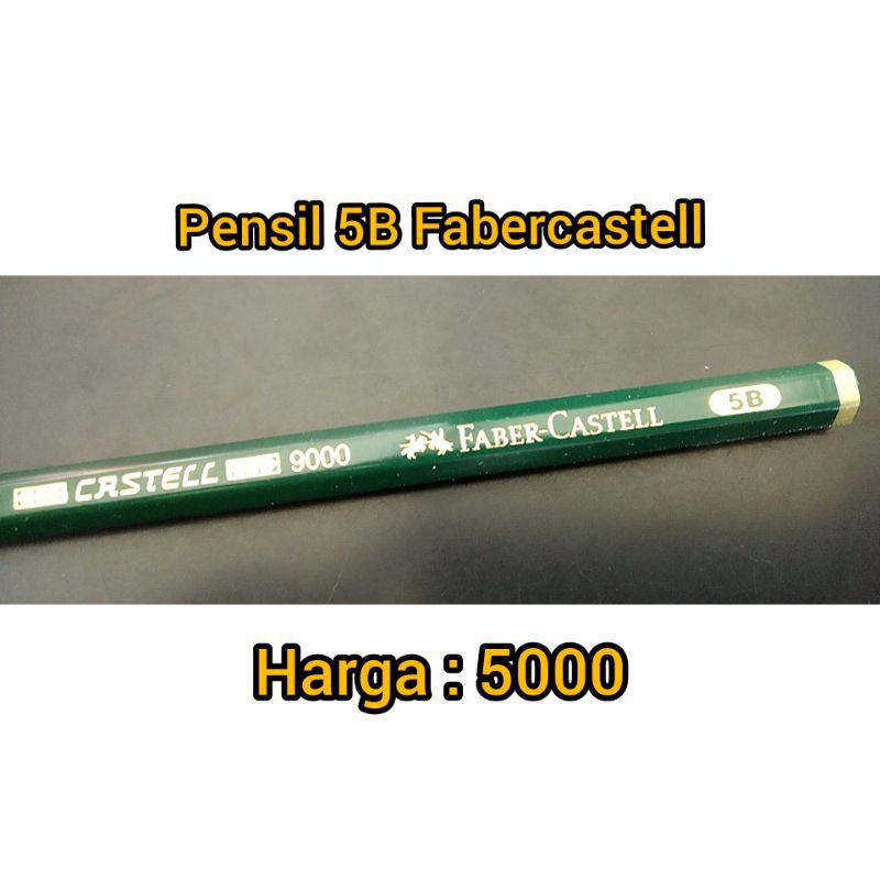 

Pensil 5B Fabercastell