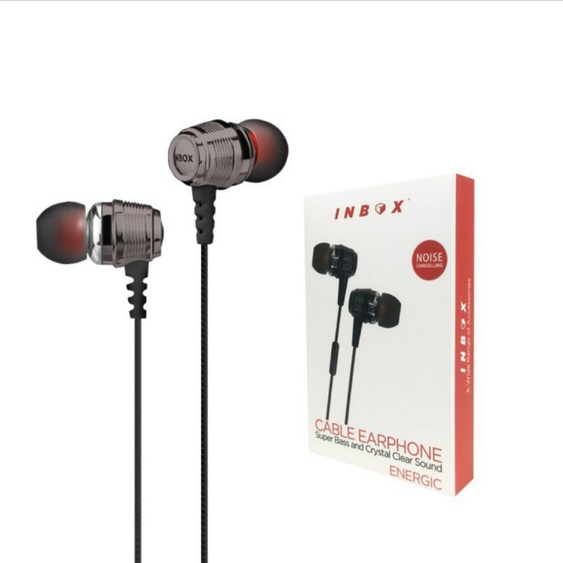 Headset INBOX M2,M3,M4 dan control volume extra bass