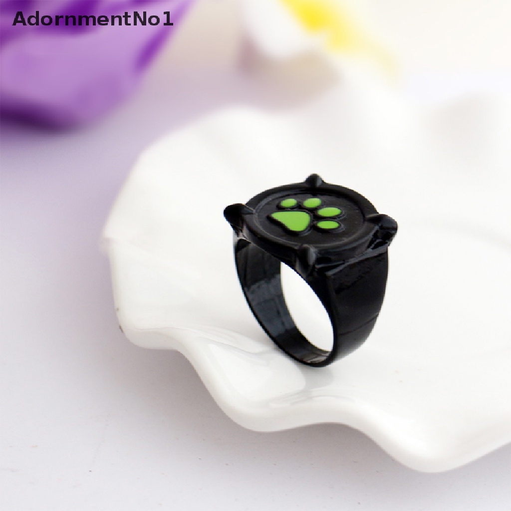 (AdornmentNo1) Cincin Model Kucing Hitam Untuk Cosplay