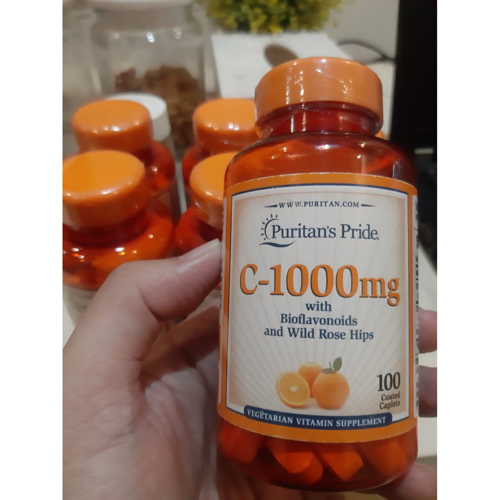 READY Puritan puritans pride vitamin vit c 1000 mg 100 caps Shopee