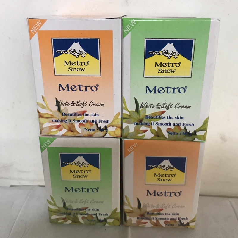 METRO SNOW | METRO WHITE AND SOFT CREAM