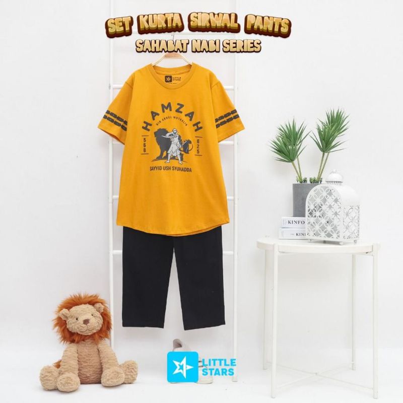 Set Kurta sirwal pants LITTLE STARS