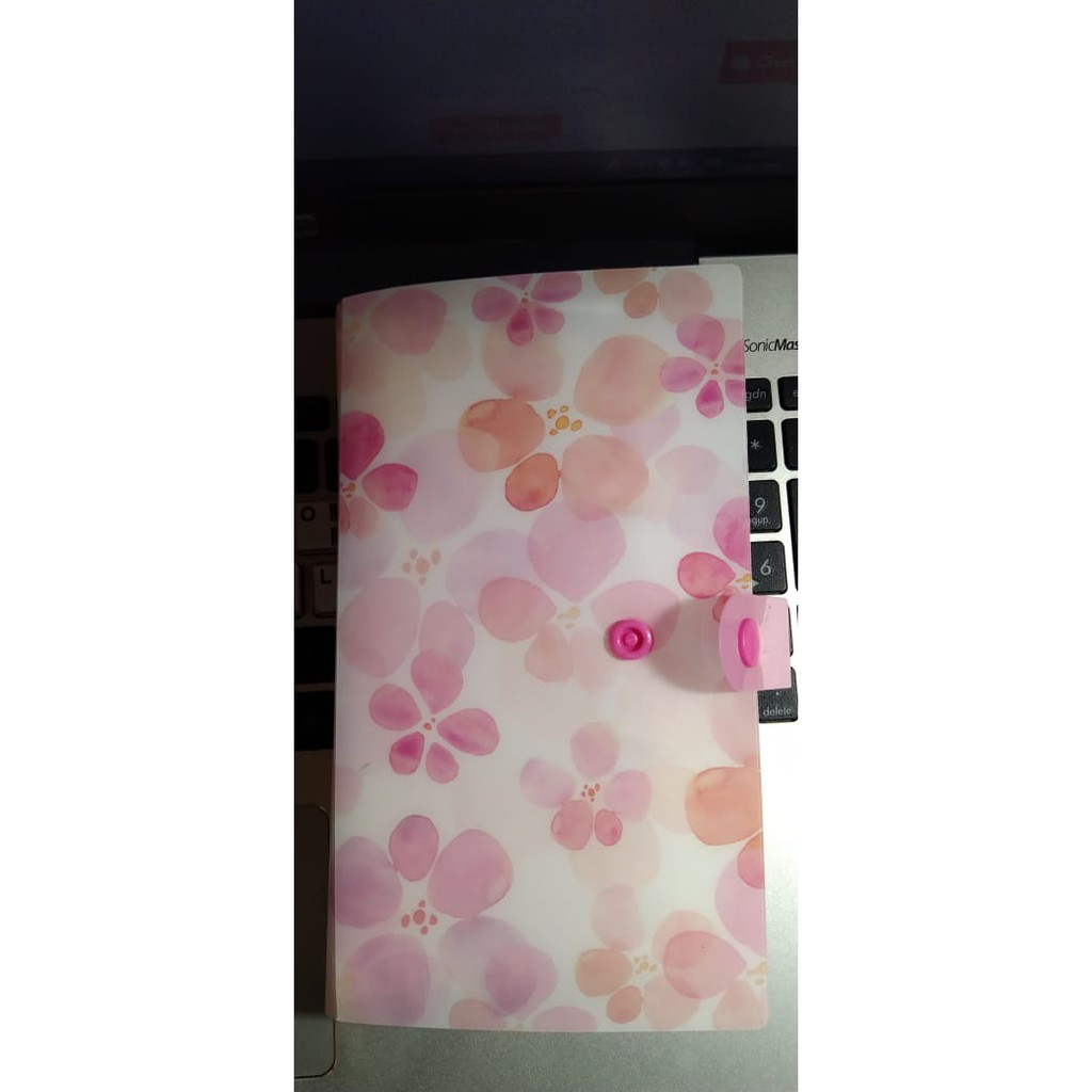 

Album foto card photo lomo organizer 120 slot Motif Bunga