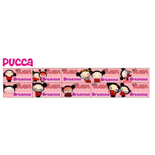 

Label Nama Pucca Waterproof