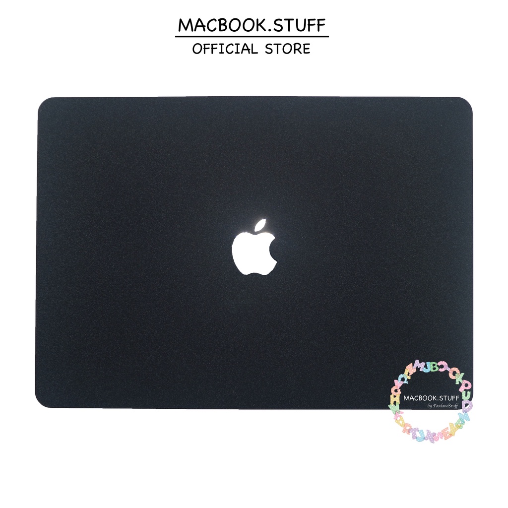 MACBOOK Case SAND CHARCOAL NEW AIR PRO RETINA 11 12 13 14 15 16 INCH NON /  WITH CD ROOM / TOUCHBAR / TOUCH ID / M1 2020 2021 2022