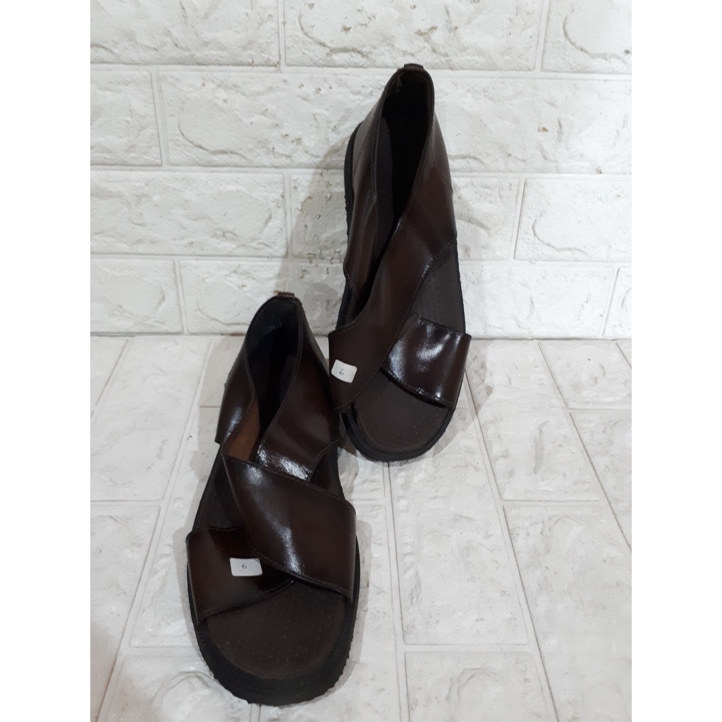 SEPATU SANDAL KULIT BATA ORI (PRIA)