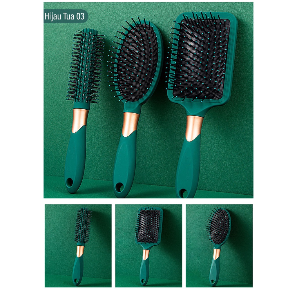 CJHC TINO TINO SISIR RAMBUT ANTI KUSUT/SISIR PIJAT ANTI STATIS/HAIR COMB