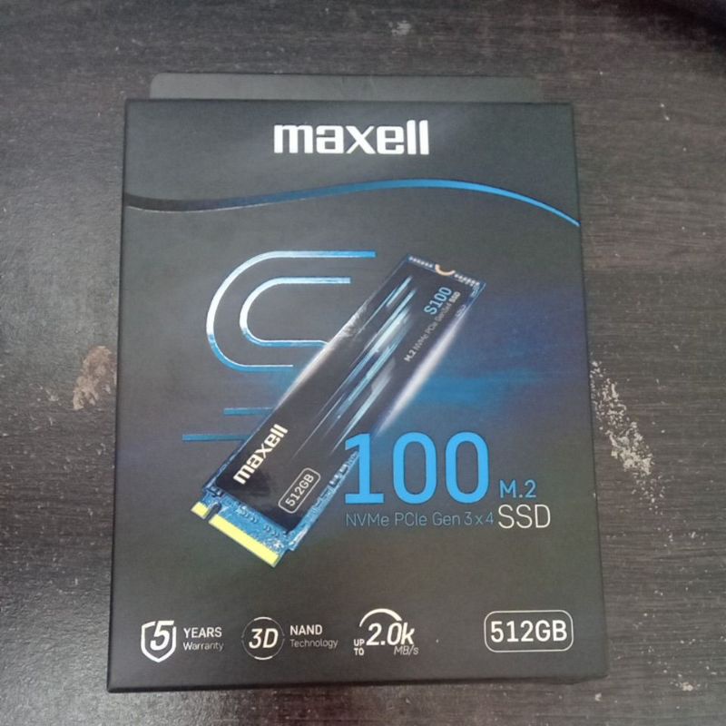 SSD M.2 NVME MAXELL 5 YEAR WARRANTY