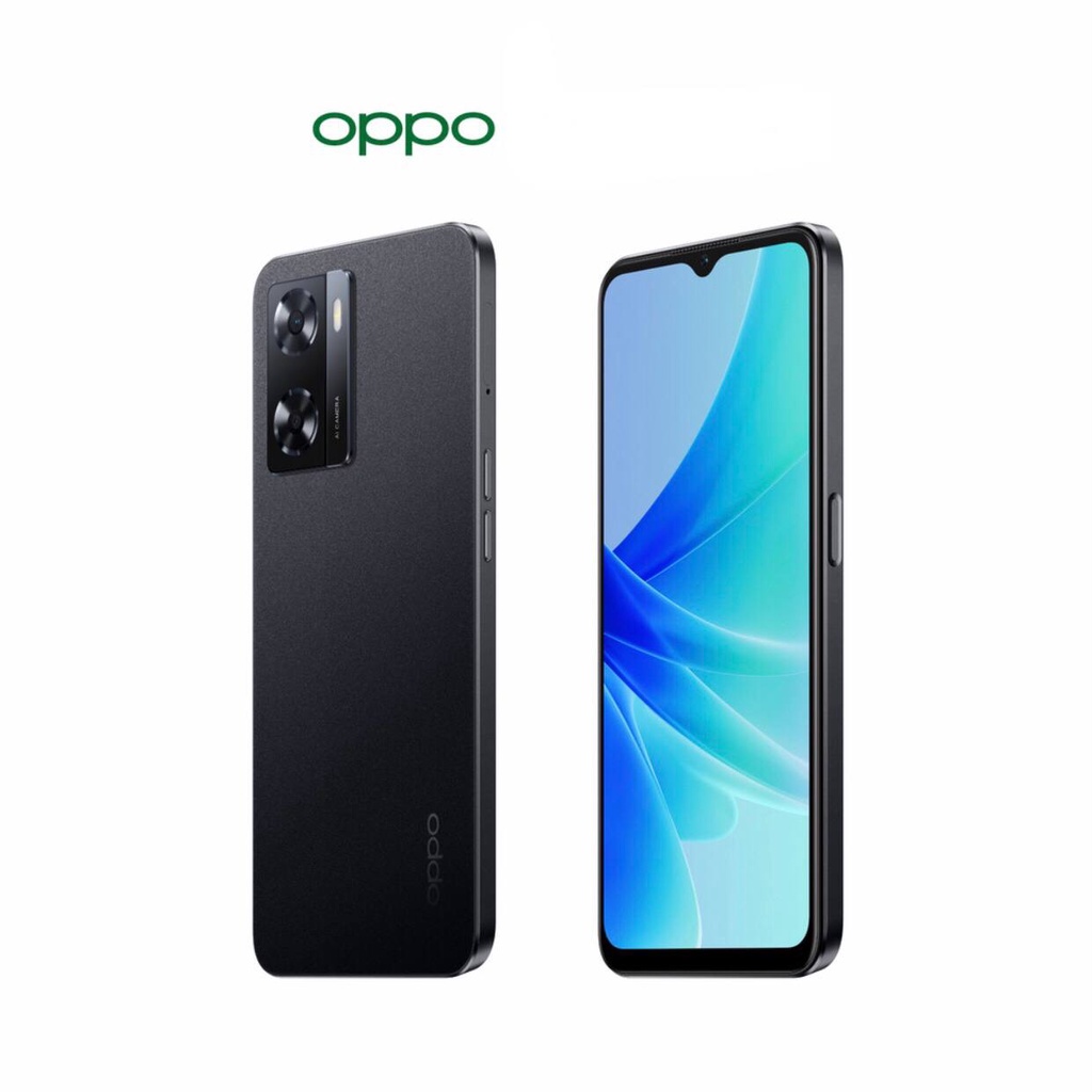 Oppo A57 [4GB+64GB] Helio G35 | 13MP Dual Camera | 6.56&quot; IPS LCD | 5000mAh | Garansi Resmi Oppo 1 Tahun