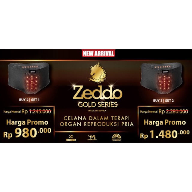 Zeddo Gold Buy 3 Get 2